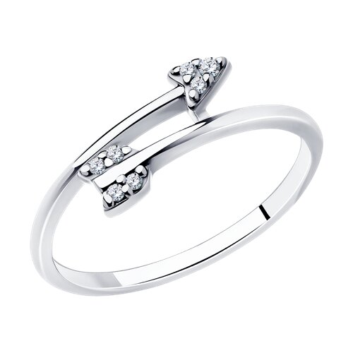 Кольцо SOKOLOV - Серебро 925, Фианит (арт. 94013657)