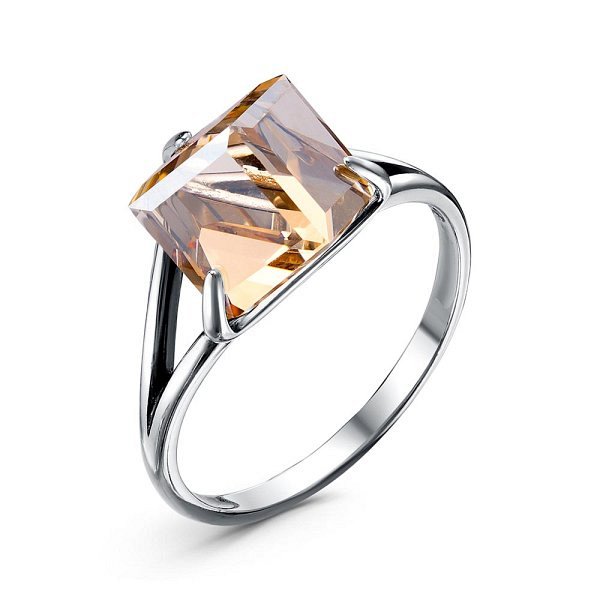 Кольцо Красная пресня - Серебро 925, Стекло (арт. 23613186-11)