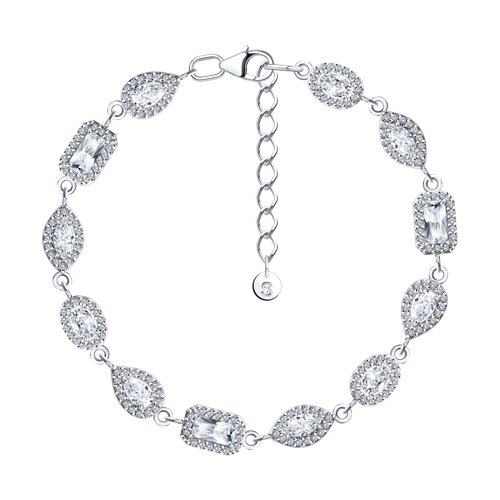 Браслет SOKOLOV - Серебро 925, Фианит (арт. 94051628)