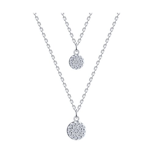 Колье SOKOLOV - Серебро 925, Фианит (арт. 94071219)