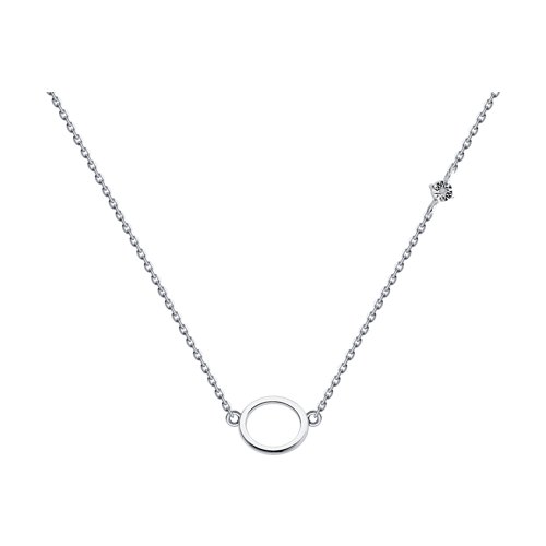 Колье SOKOLOV - Серебро 925, Бриллиант (арт. 87070021)