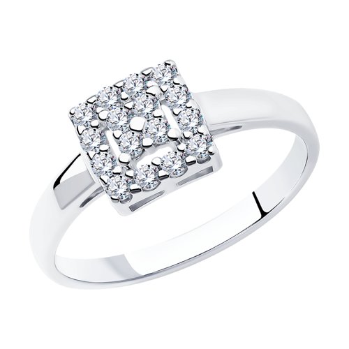 Кольцо SOKOLOV - Серебро 925, Фианит (арт. 94011712)