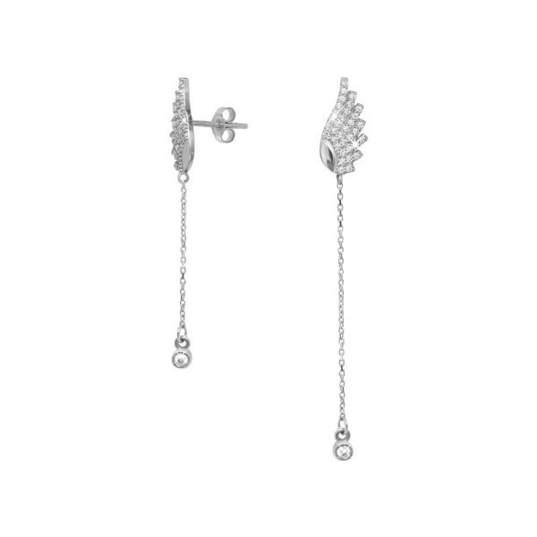 Серьги POKROVSKY - Серебро 925, Фианит (арт. 6021270-00775)