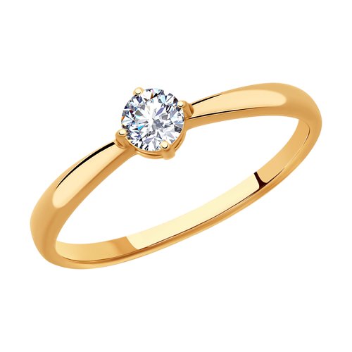 Кольцо SOKOLOV - Серебро 925, Фианит (арт. 93010801)