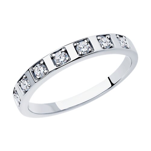 Кольцо SOKOLOV - Серебро 925, Фианит (арт. 94013534)