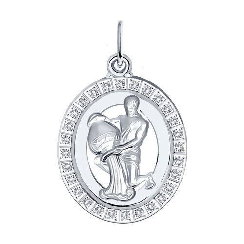 Подвеска Diamant - Серебро 925, Фианит (арт. 94-130-00154-1)