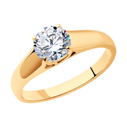 Кольцо SOKOLOV - Серебро 925, Фианит (арт. 93010574)