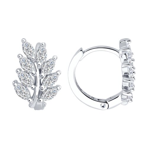 Серьги SOKOLOV - Серебро 925, Фианит (арт. 94026888-91)