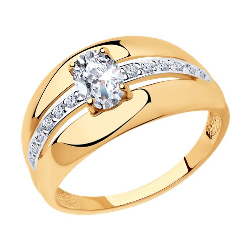 Кольцо SOKOLOV - Серебро 925, Фианит (арт. 93010499)