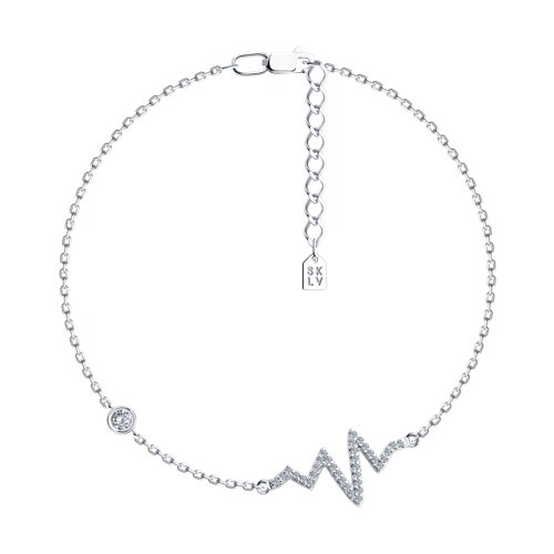 Браслет SOKOLOV - Серебро 925, Фианит (арт. 94050577)