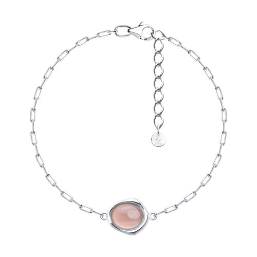 Браслет SOKOLOV - Серебро 925, Халцедон (арт. 83050077)