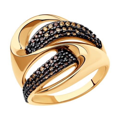 Кольцо SOKOLOV - Серебро 925, Фианит (арт. 93010853)