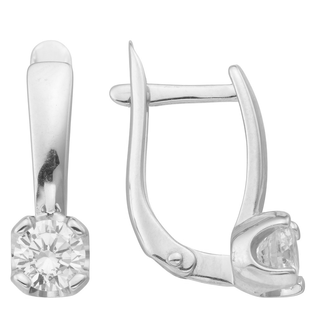 Серьги EFREMOV - Серебро 925, Фианит (арт. 12100113754-501)