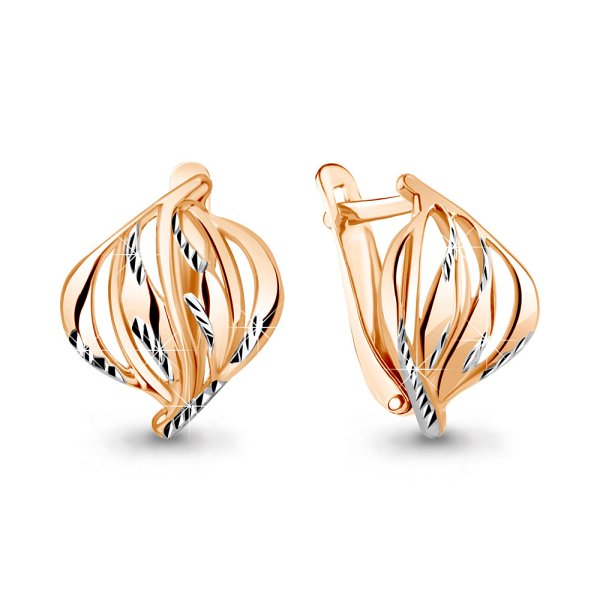 Серьги Аквамарин - Золото 375 (арт. 31324.8)