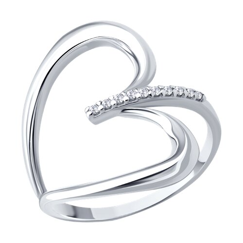 Кольцо Diamant - Серебро 925, Фианит (арт. 94-110-00207-1)