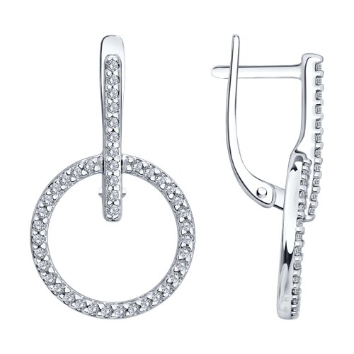 Серьги Diamant - Серебро 925, Фианит (арт. 94-120-00114-1)