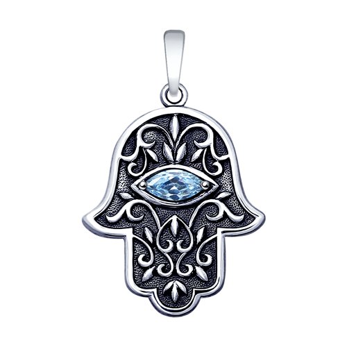 Подвеска SOKOLOV - Серебро 925, Фианит (арт. 95030189)