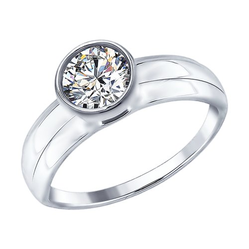 Кольцо SOKOLOV - Серебро 925, Фианит (арт. 94012383)