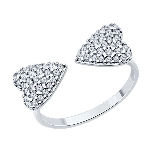 Кольцо SOKOLOV - Серебро 925, Фианит (арт. 94014056)