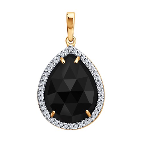 Подвеска SOKOLOV - Серебро 925, Агат (арт. 92030909)