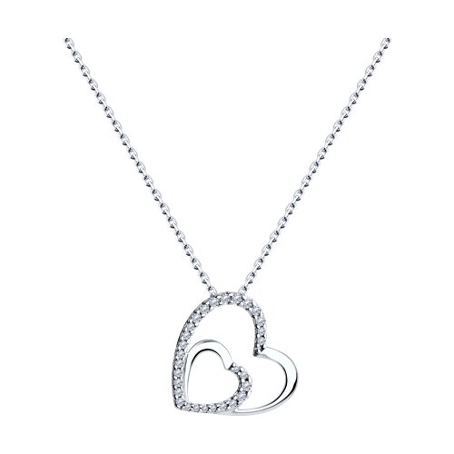 Колье SOKOLOV - Серебро 925, Фианит (арт. 94070692)