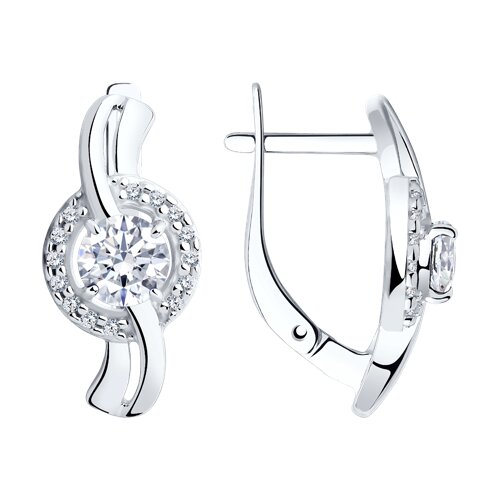 Серьги Diamant - Серебро 925, Фианит (арт. 94-120-00023-1)