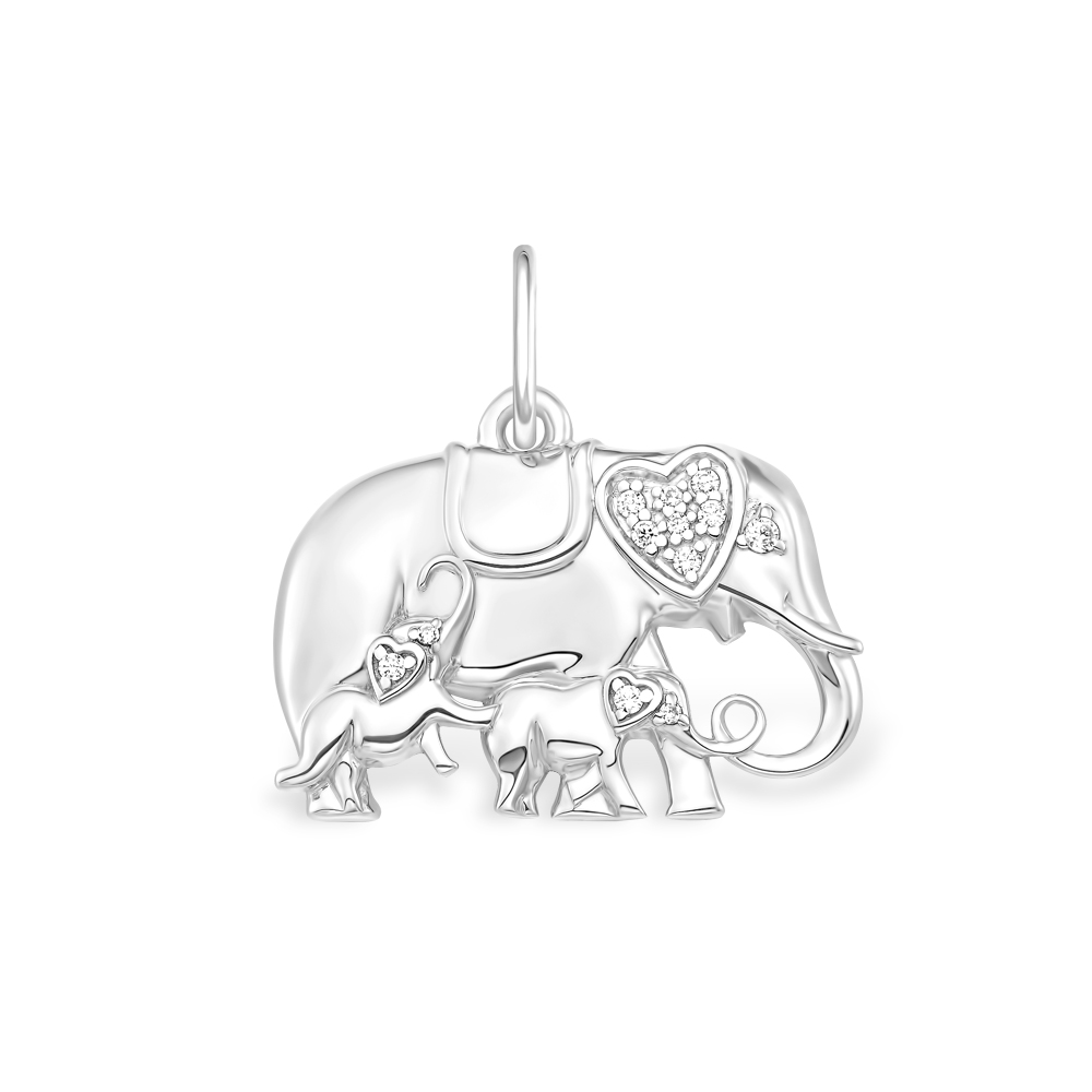 Подвеска EFREMOV - Серебро 925, Фианит (арт. 13100113184-501)