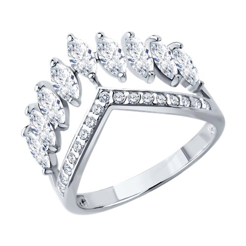 Кольцо Diamant - Серебро 925, Фианит (арт. 94-110-00141-1)