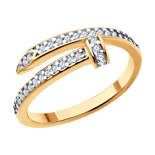 Кольцо SOKOLOV - Серебро 925, Фианит (арт. 93011147)