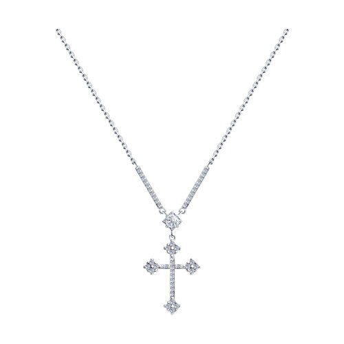 Колье SOKOLOV - Серебро 925, Фианит (арт. 94070295)