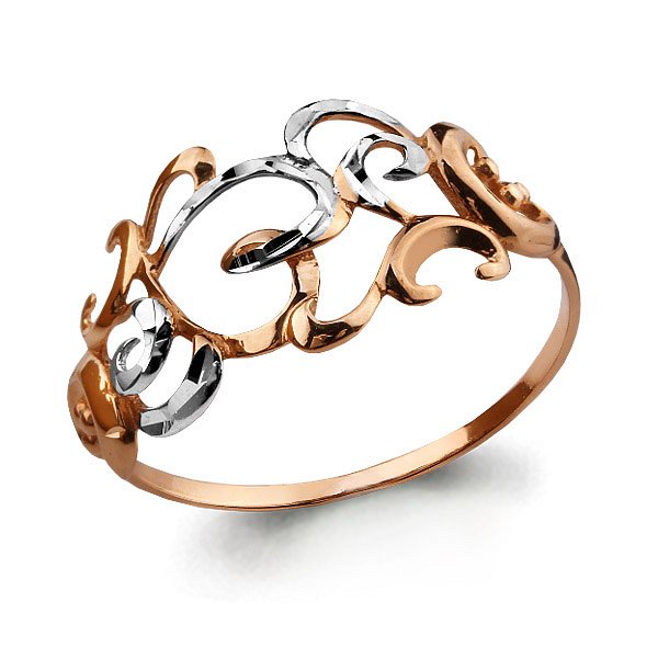 Кольцо Аквамарин - Золото 585 (арт. 54315.1)