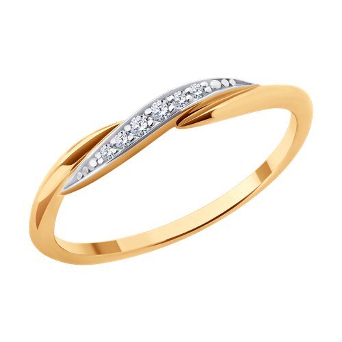 Кольцо Diamant - Золото 585, Фианит (арт. 51-110-02306-1)