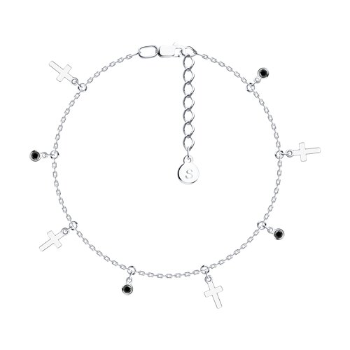 Браслет SOKOLOV - Серебро 925, Фианит (арт. 94050660)