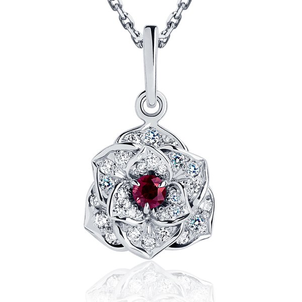 Подвеска Platinum Lab. - Платина 950 (арт. ПП-040Р-02)