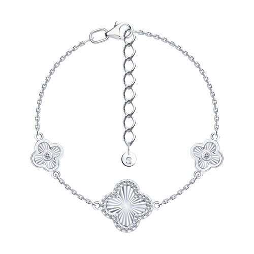 Браслет SOKOLOV - Серебро 925, Фианит (арт. 94051569)