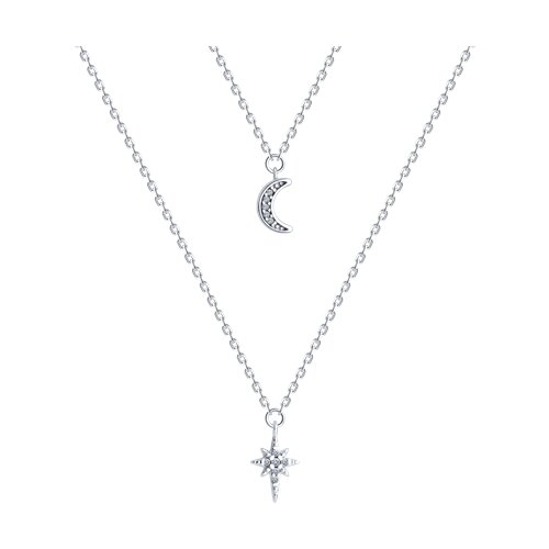 Колье SOKOLOV - Серебро 925, Фианит (арт. 94070667)