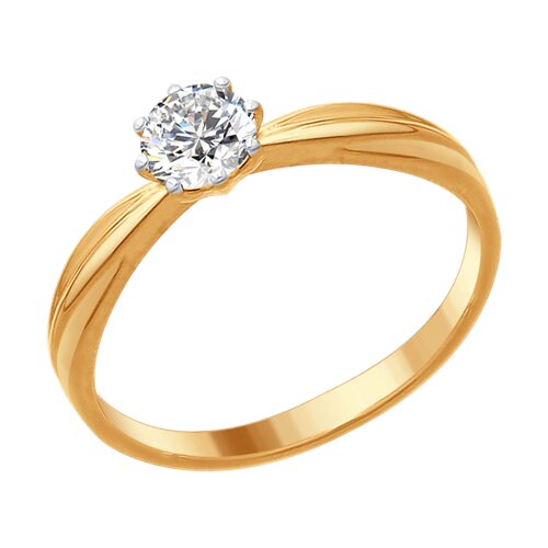 Кольцо SOKOLOV - Серебро 925, Фианит (арт. 93011071)