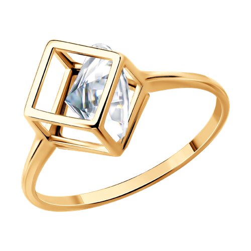 Кольцо SOKOLOV - Серебро 925, Фианит (арт. 93011201)