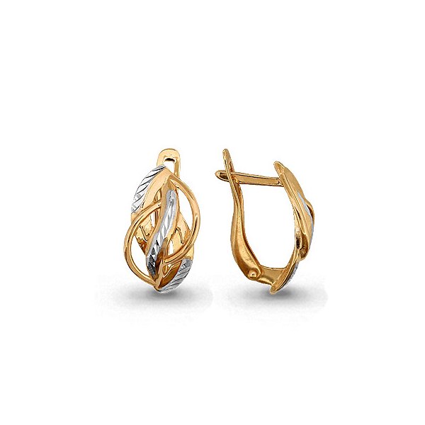 Серьги Аквамарин - Золото 375 (арт. 31796.8)