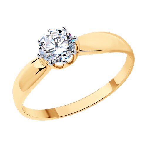 Кольцо SOKOLOV - Серебро 925, Фианит (арт. 93011078)