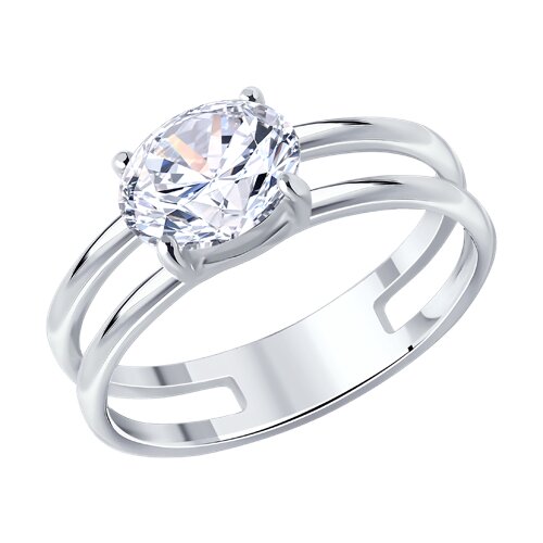 Кольцо SOKOLOV - Серебро 925, Фианит (арт. 94015032)