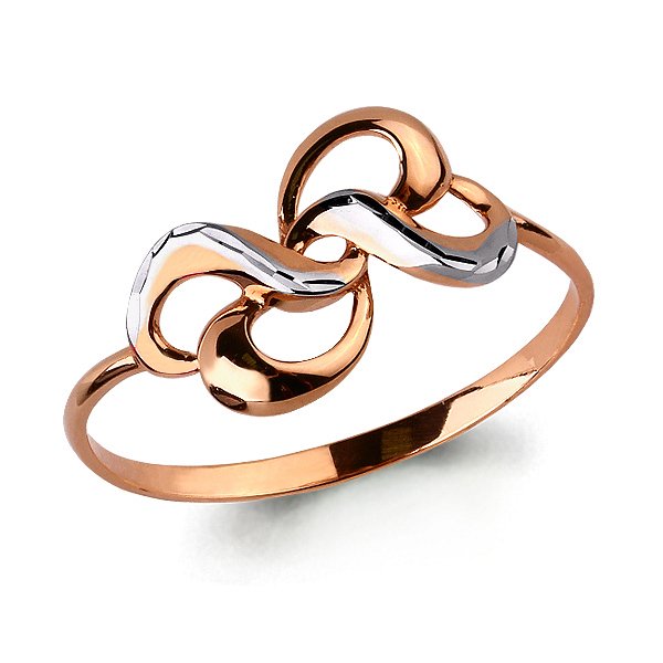 Кольцо Аквамарин - Золото 585 (арт. 54336.1)