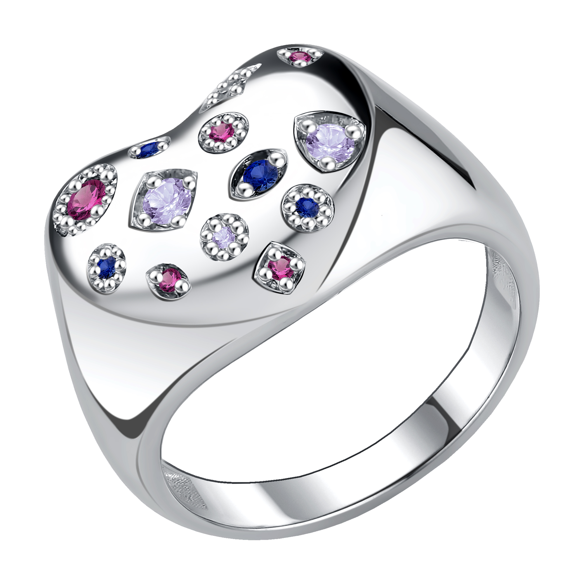 Кольцо Talant - Серебро 925, Фианит (арт. 20-72-000M-17418)