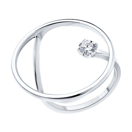 Кольцо SOKOLOV - Серебро 925, Фианит (арт. 94013795)