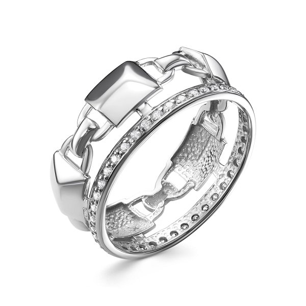 Кольцо SALAKATOV - Серебро 925, Фианит (арт. 511-10-77)