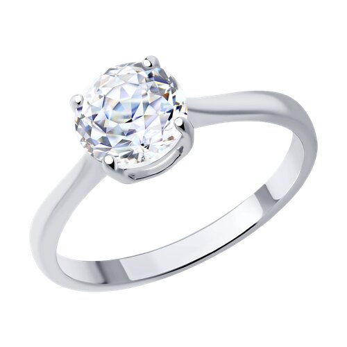 Кольцо SOKOLOV - Серебро 925, Фианит (арт. 89010140)