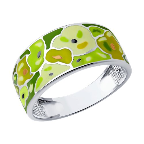 Кольцо SOKOLOV - Серебро 925, Эмаль (арт. 94013868)