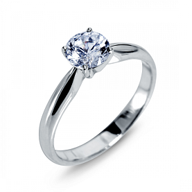 Кольцо Platinum Lab. - Платина 950, Бриллиант (арт. ПК-086-05)