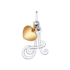 Подвеска SOKOLOV - Серебро 925 (арт. 94031916)