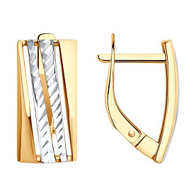 Серьги Diamant - Золото 585 (арт. 51-120-02464-2)